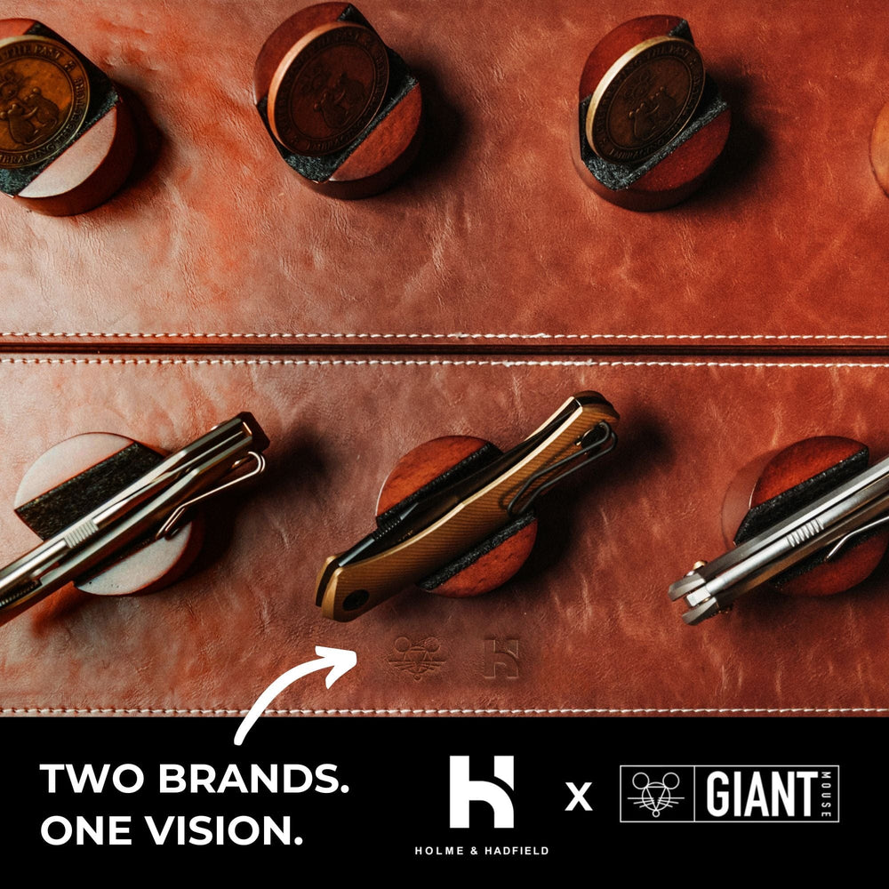 Holme & Hadfield GiantMouse x Holme & Hadfield Knife Case