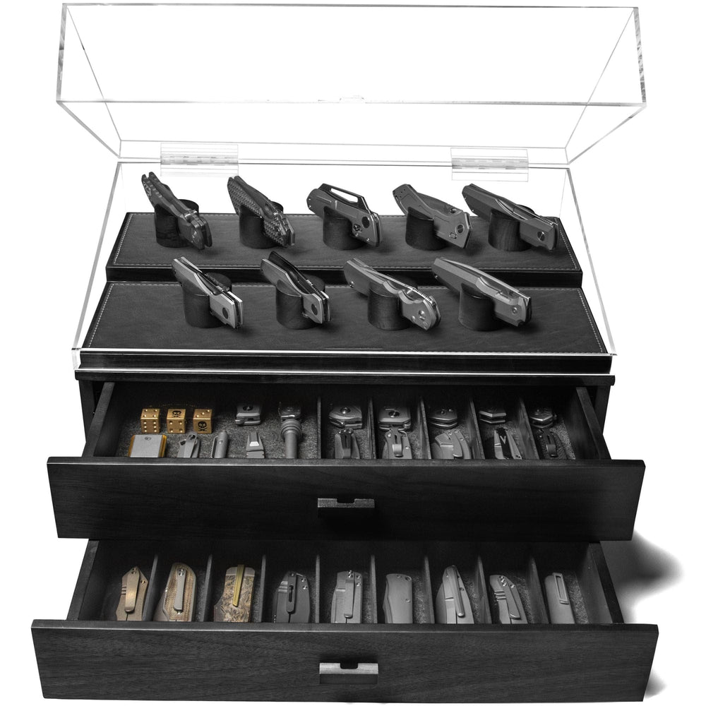 Holme & Hadfield Knife Case Black The Armada