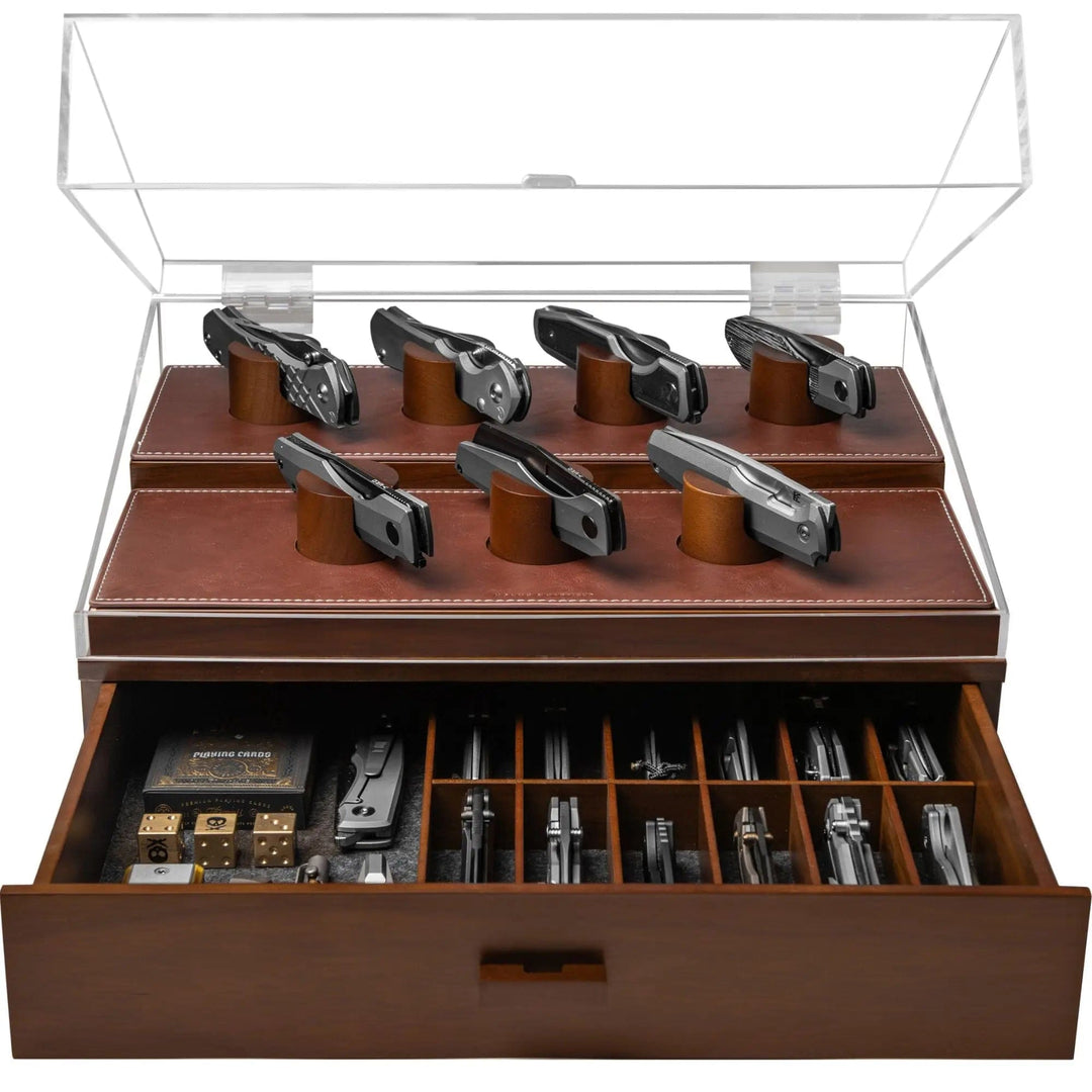 Holme & Hadfield Knife Case Walnut The Armory Pro