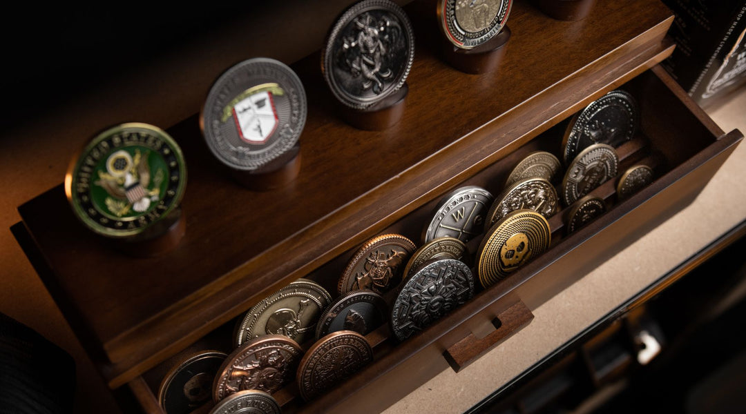 coin rack for veterans