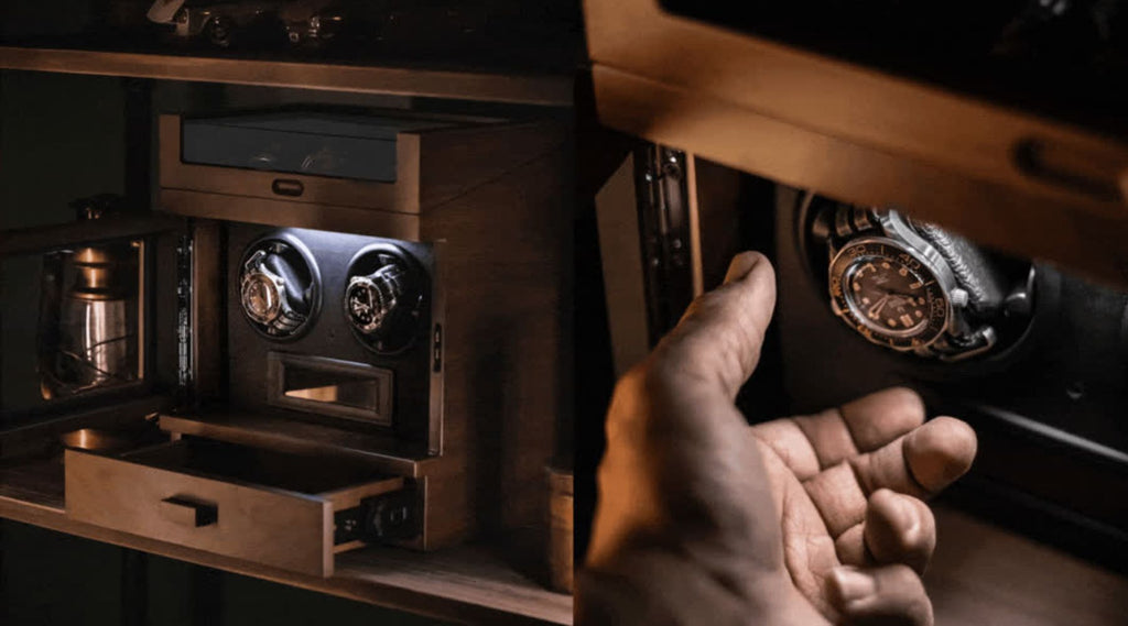 Holme & Hadfield explains automatic watch winder settings