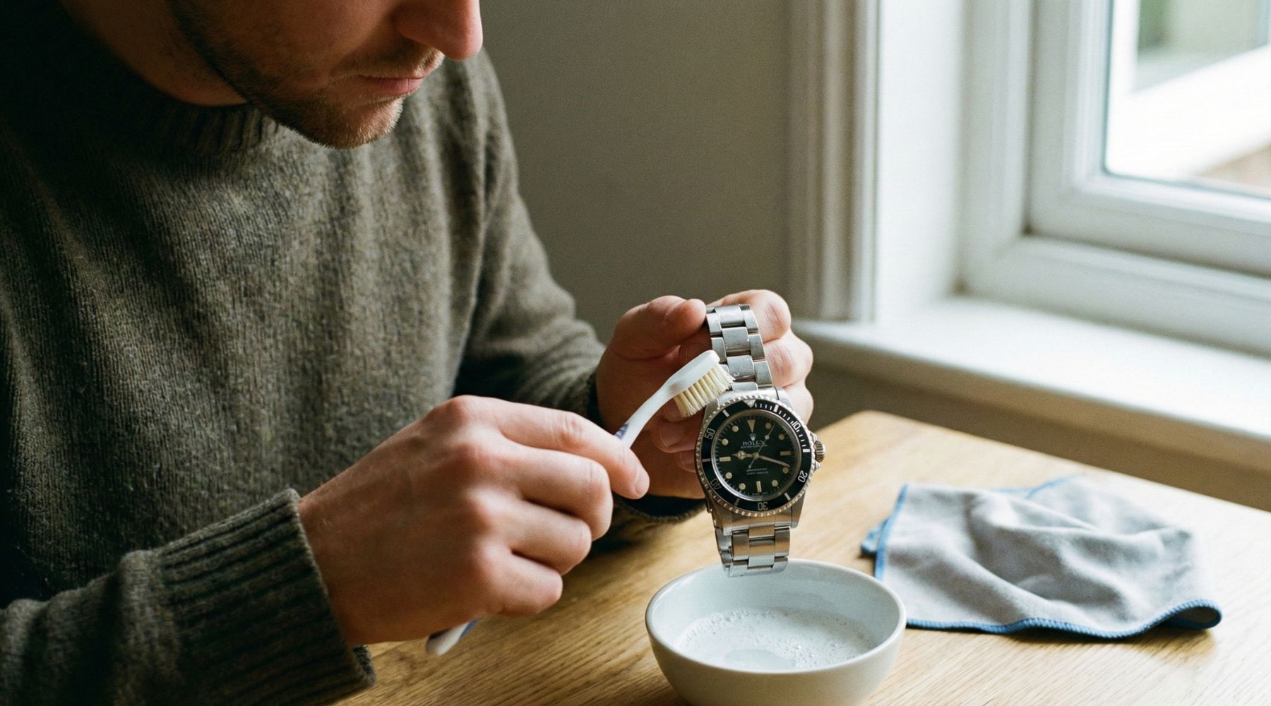 how to protect and clean your watches