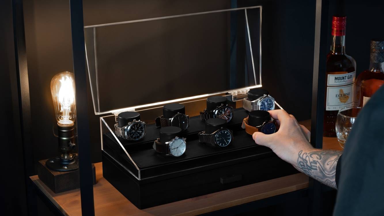 The Collector Pro Collectors Watch Box by Holme & Hadfield
