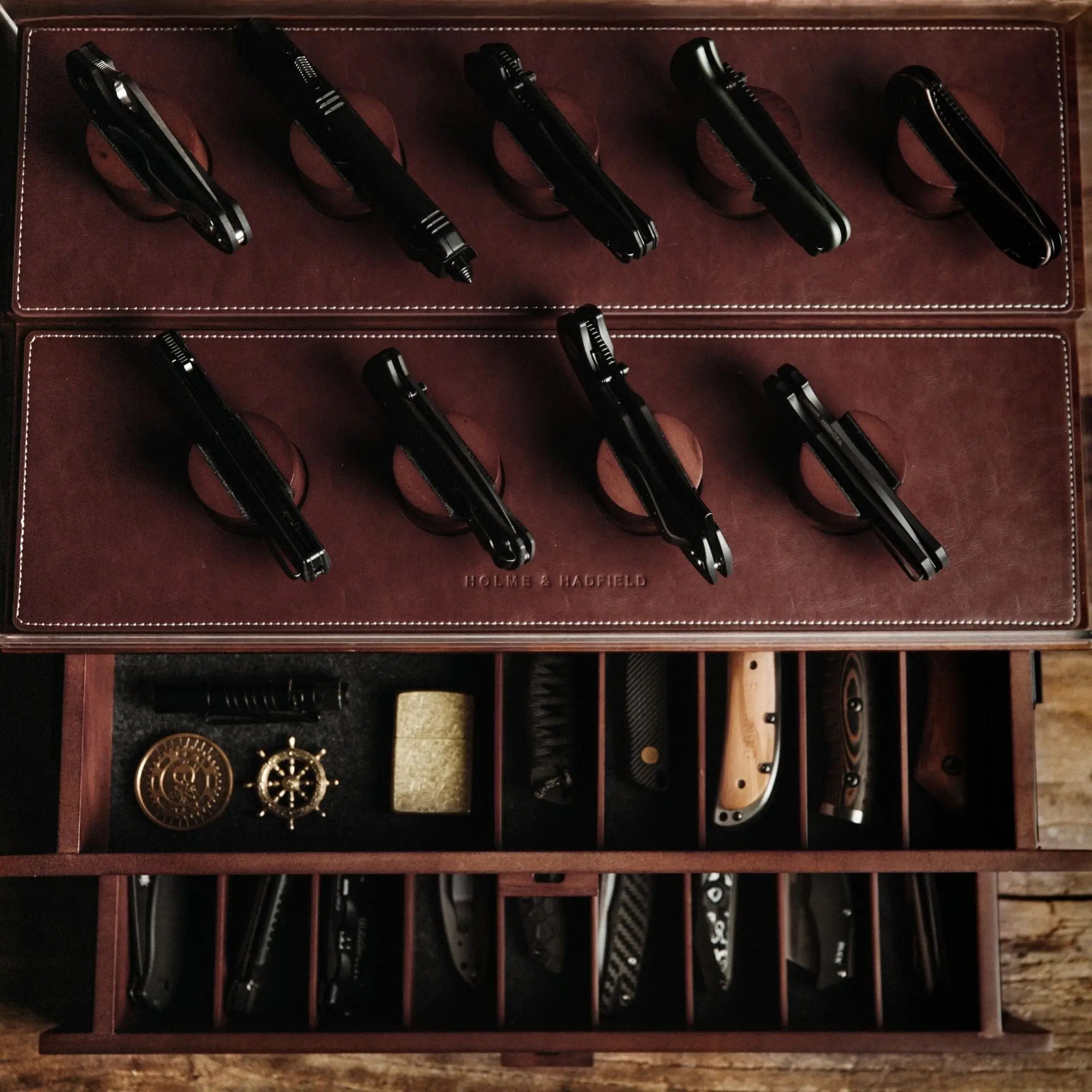 Holme & Hadfield Accessories The Armada Mate - Vegan Leather Padding