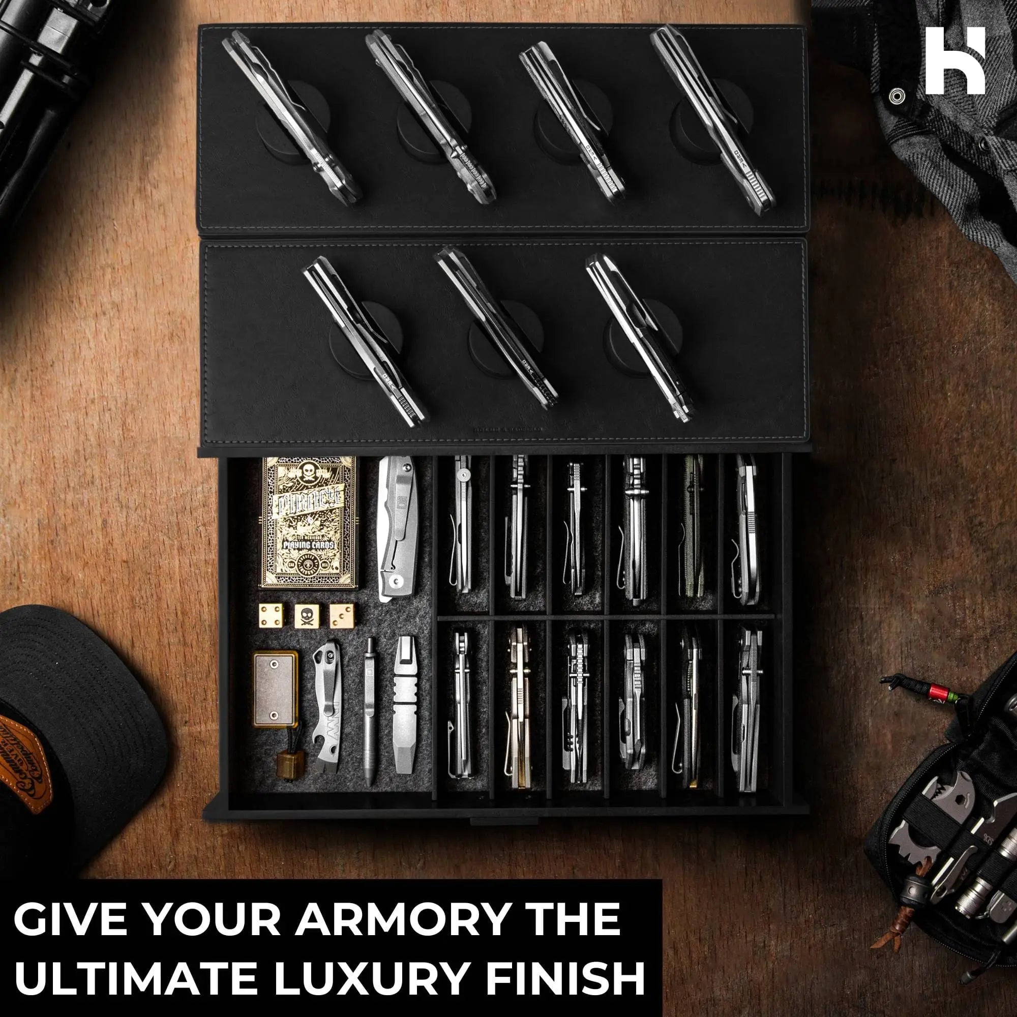 Holme & Hadfield Accessories The Armory Mate - Vegan Leather Padding