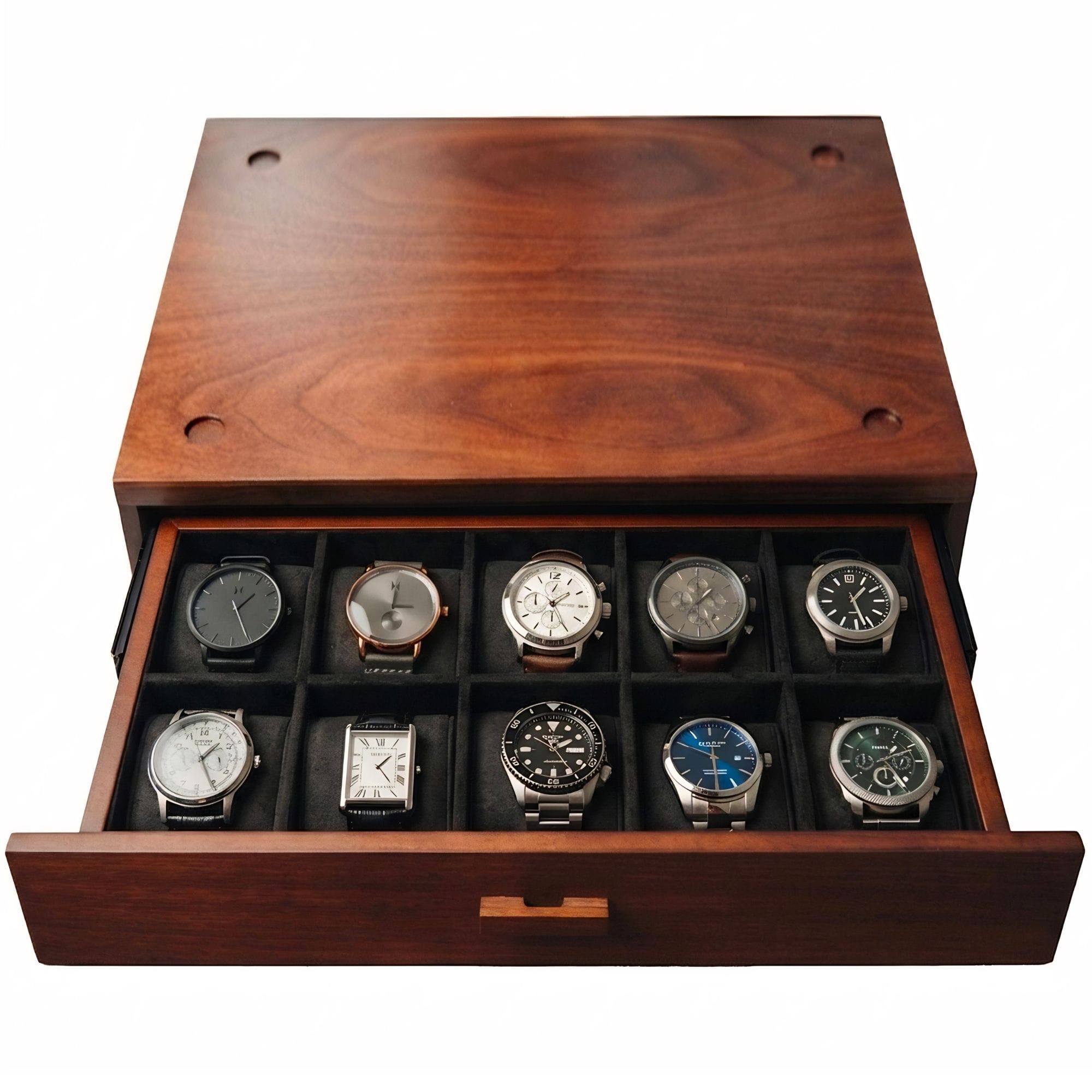 Holme & Hadfield Accessories Walnut The Riser - Collector