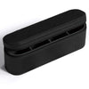 Holme & Hadfield Black Combo Deck - Leather Case for 4 Extra Pillars