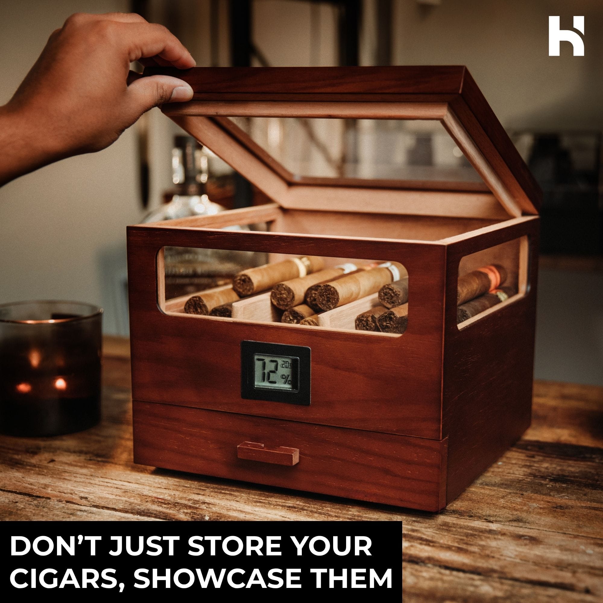 Holme & Hadfield Cigar Humidor The Humidor