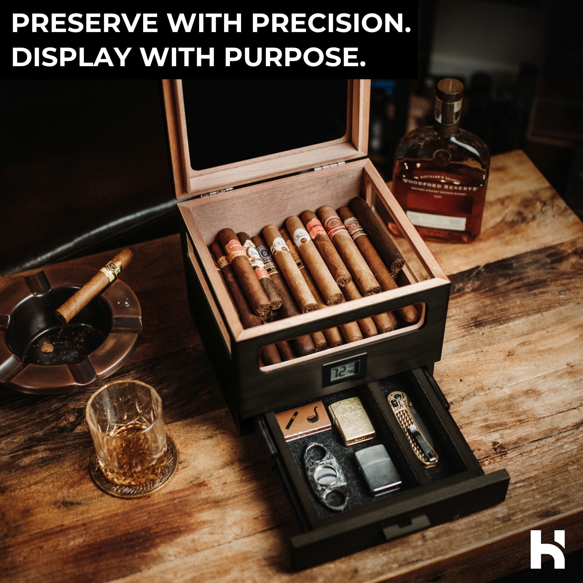 Holme & Hadfield Cigar Humidor The Humidor