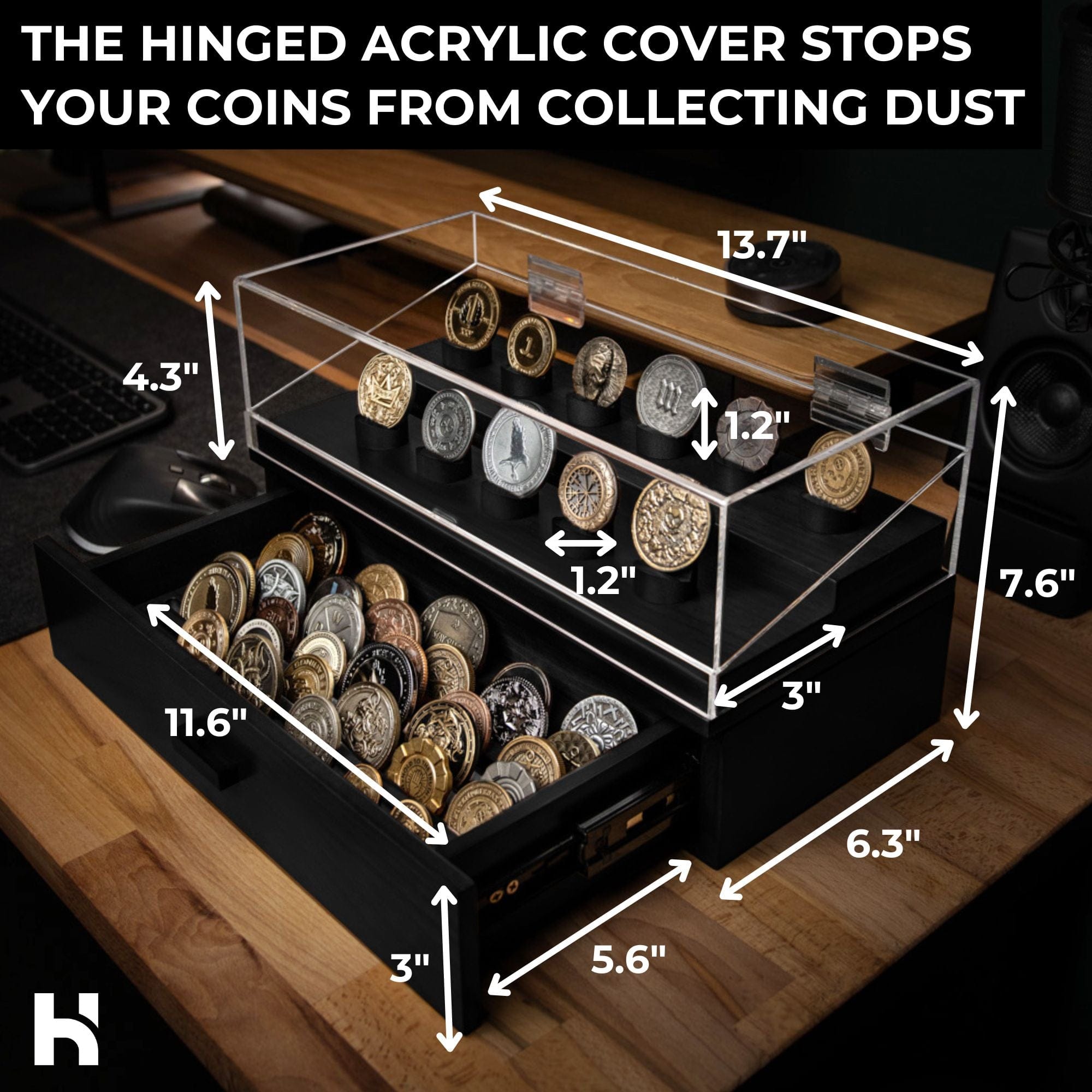 Holme & Hadfield Coin Case The Chest