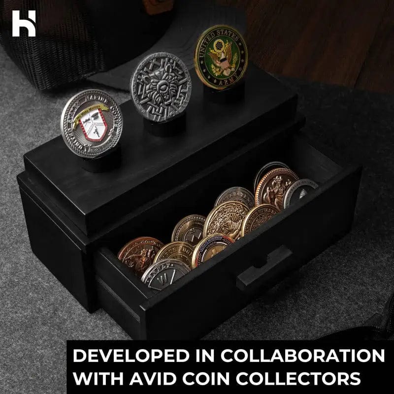 Podium Coin Rack Podium Coin Display Case | Case for Coins | Protecting Coins - Holme ...