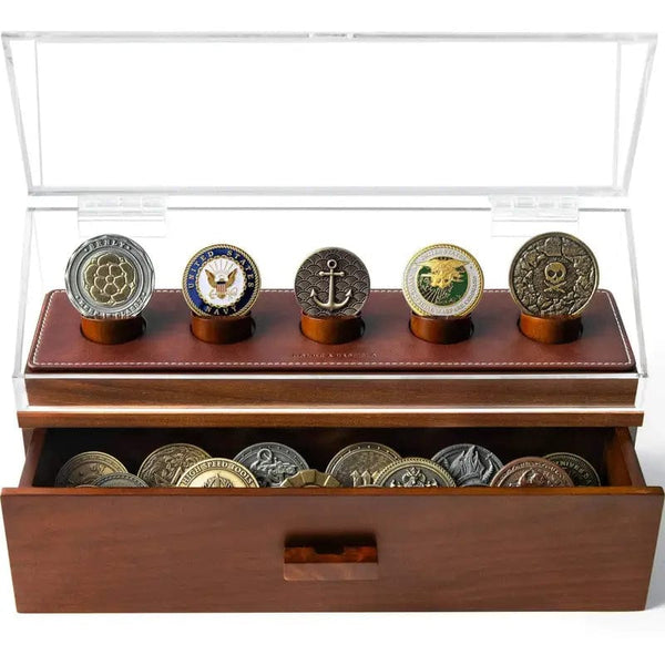 The Coin Deck by Holme & Hadfield | Challenge Coin Display Case