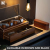 Holme & Hadfield Combo Deck - Leather Case for 4 Extra Pillars