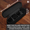 Holme & Hadfield Combo Deck - Leather Case for 4 Extra Pillars