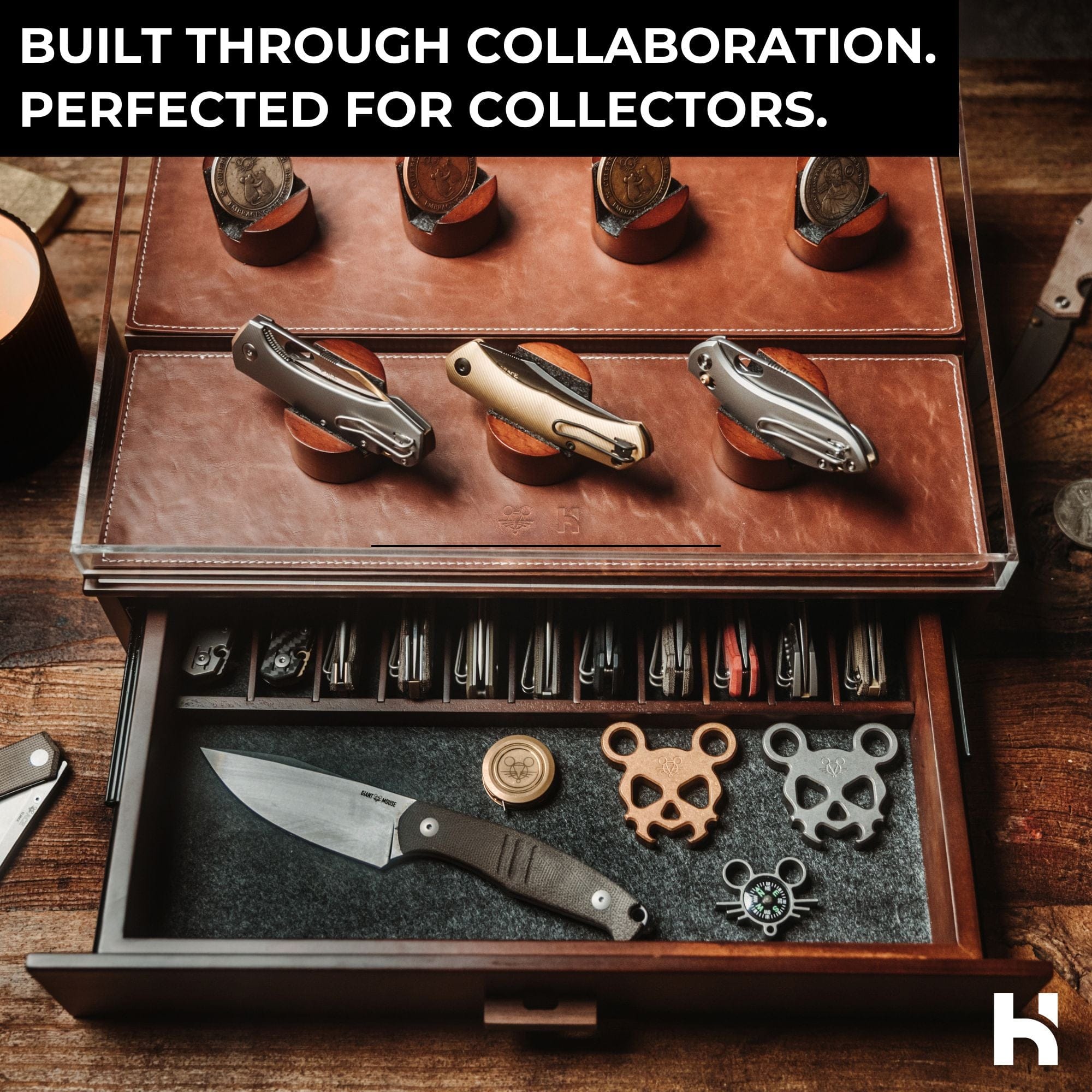 Holme & Hadfield GiantMouse x Holme & Hadfield Knife Case