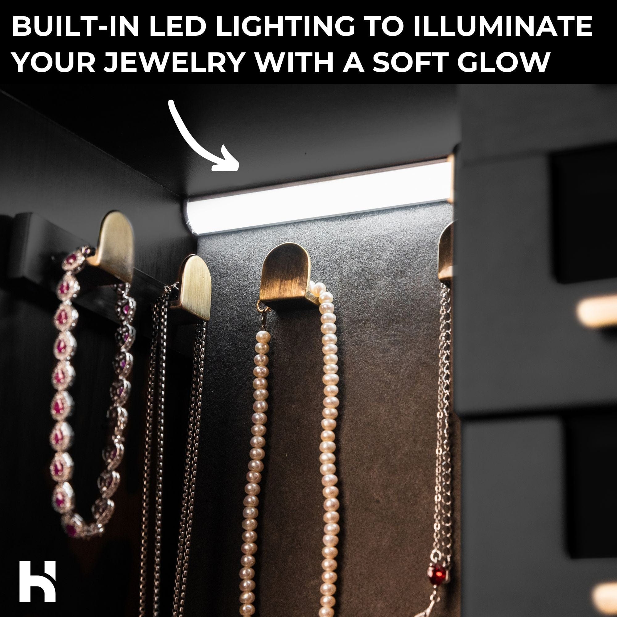 Holme & Hadfield Jewelry Organizer The Gallery