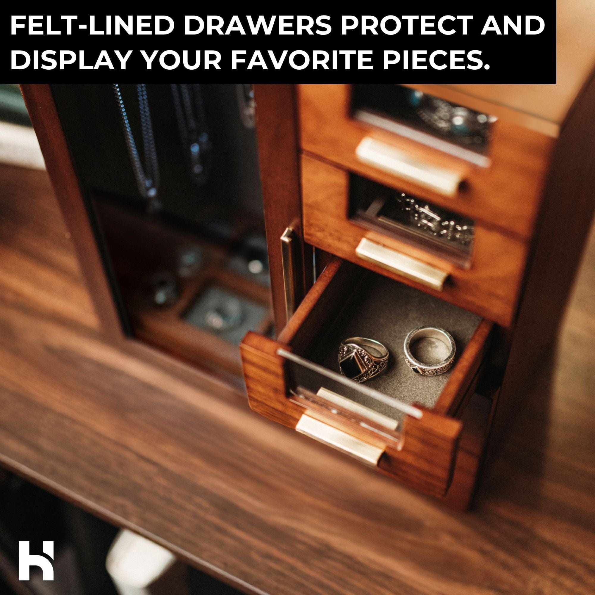 Holme & Hadfield Jewelry Organizer The Gallery
