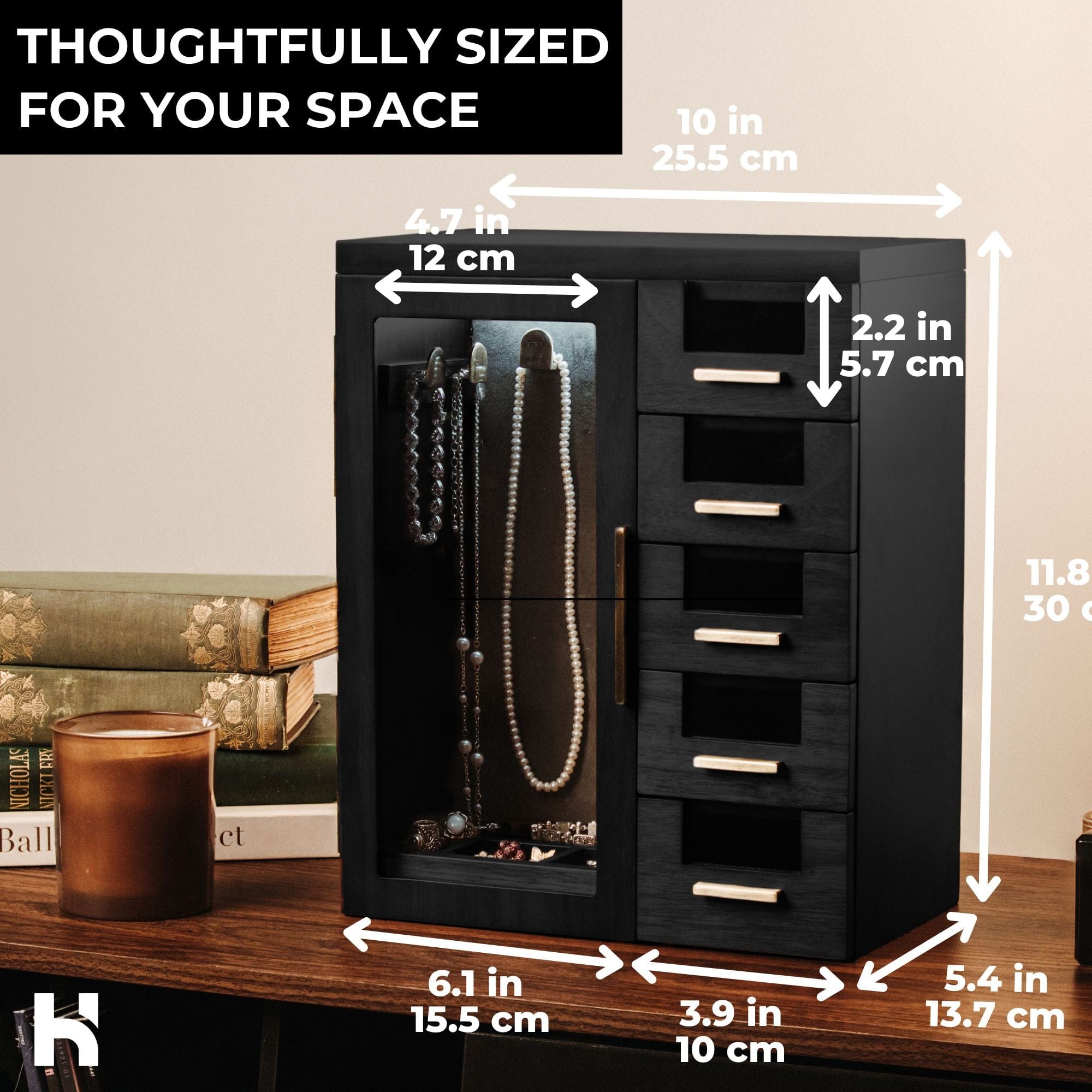 Holme & Hadfield Jewelry Organizer The Gallery