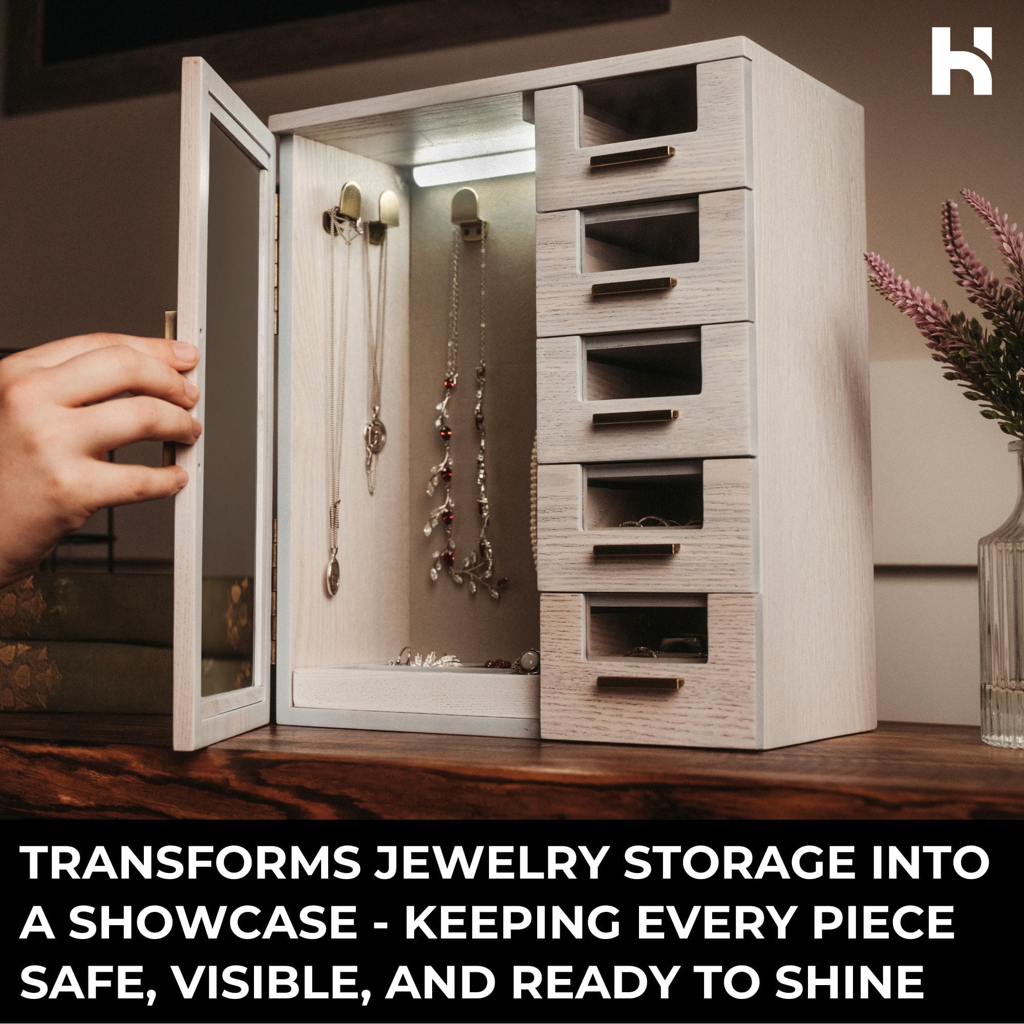 Holme & Hadfield Jewelry Organizer The Gallery