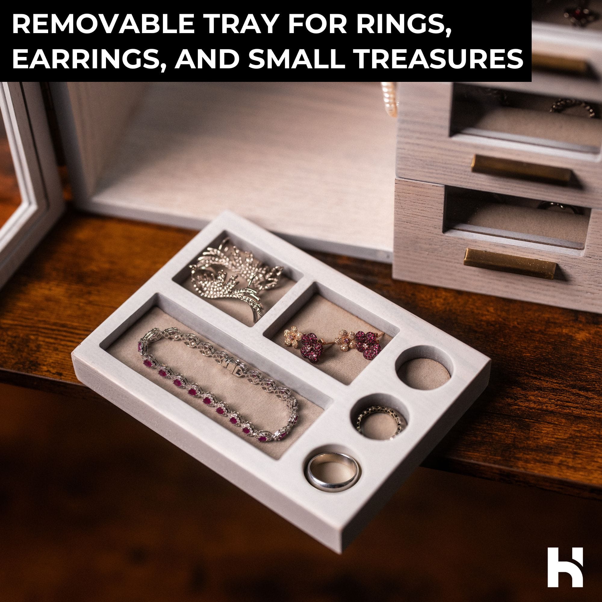 Holme & Hadfield Jewelry Organizer The Gallery