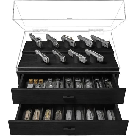 Holme & Hadfield Knife Case Black The Armada