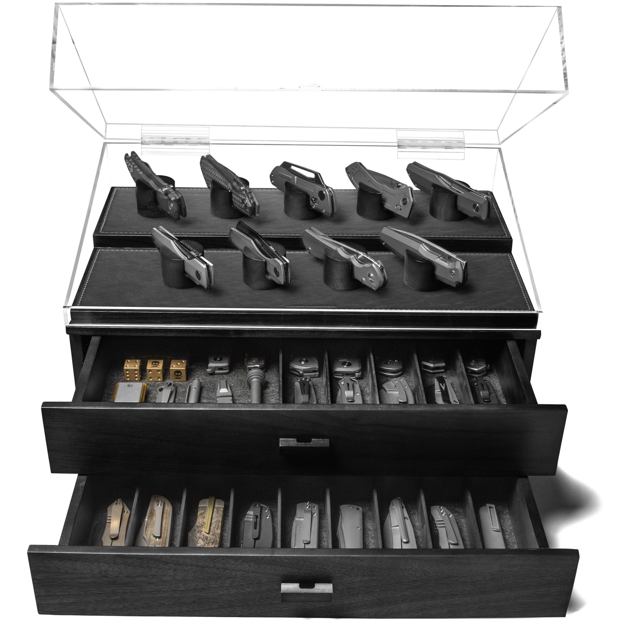 Holme & Hadfield Knife Case Walnut The Armada