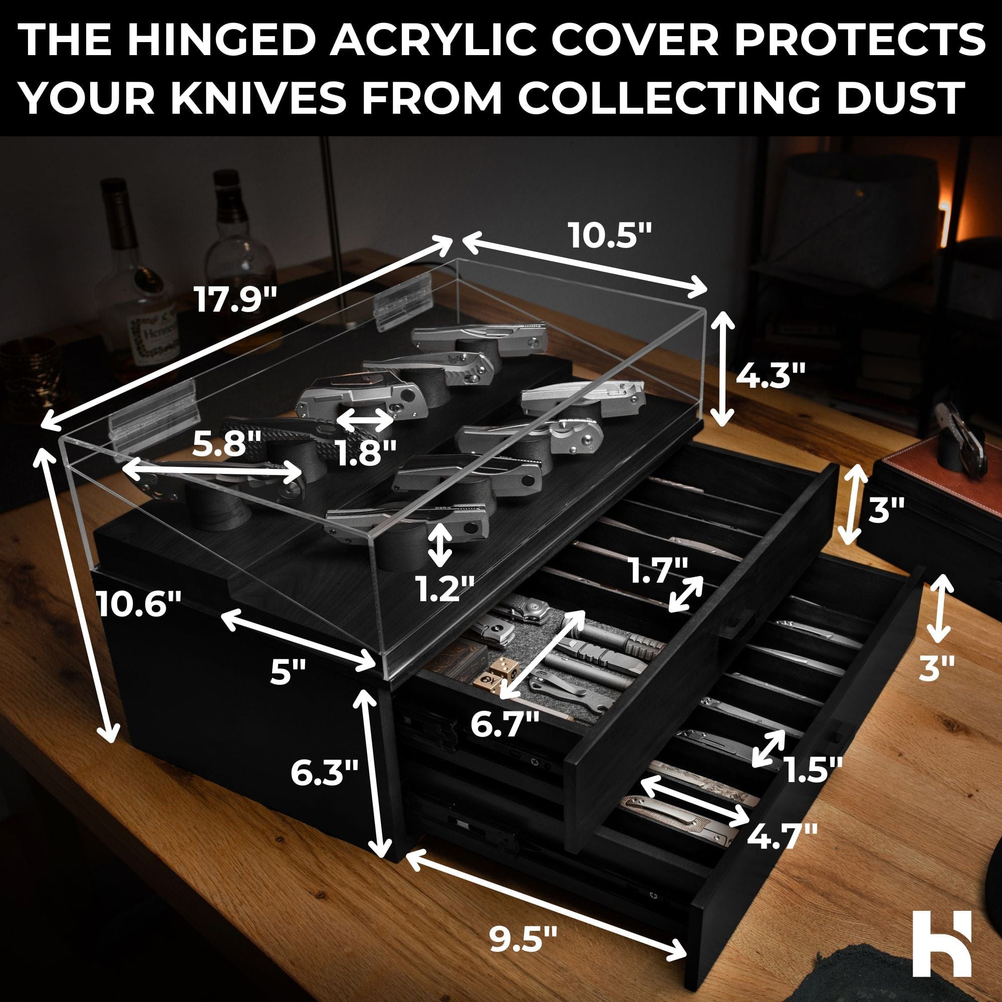 Holme & Hadfield Knife Case The Armada
