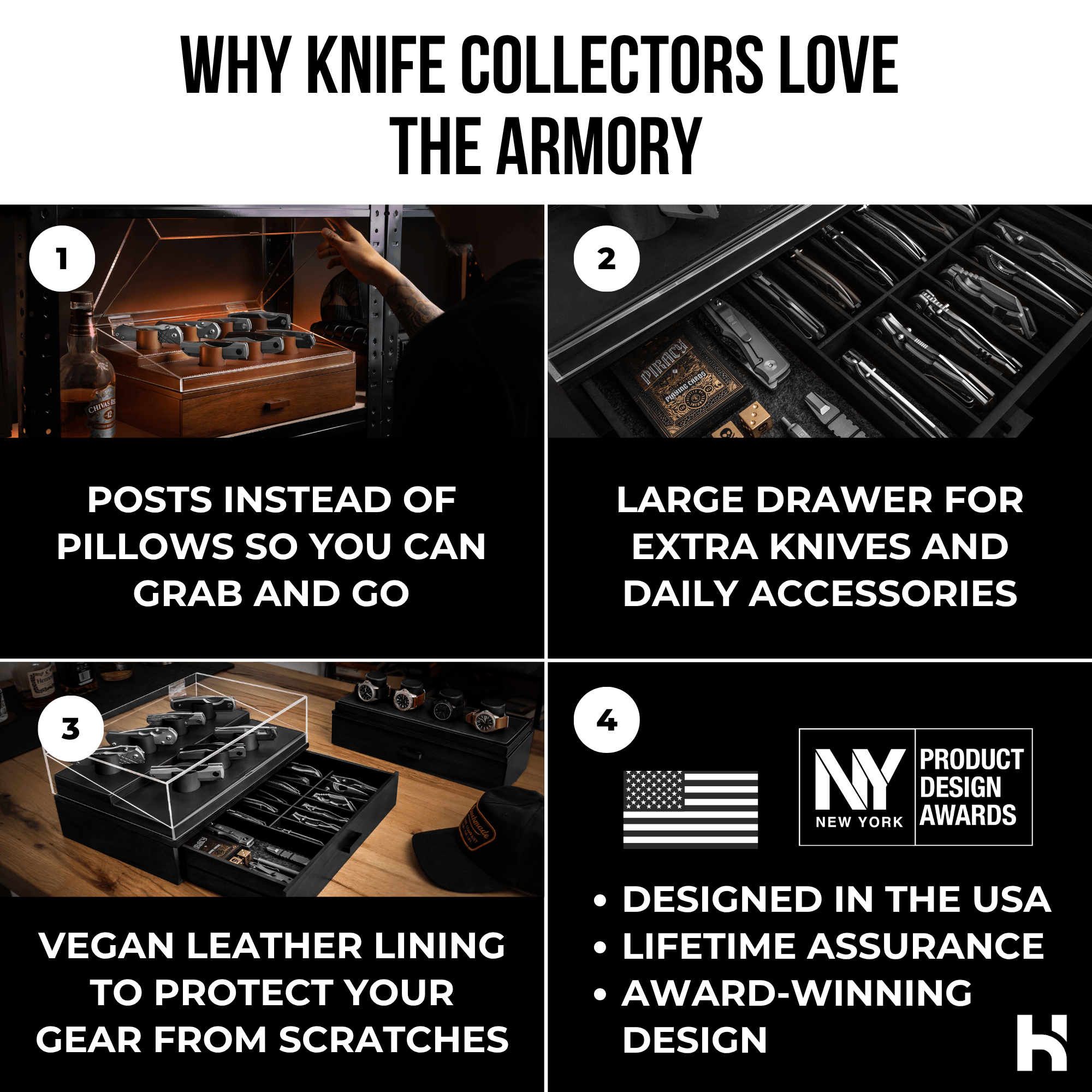 Holme & Hadfield Knife Case The Armory