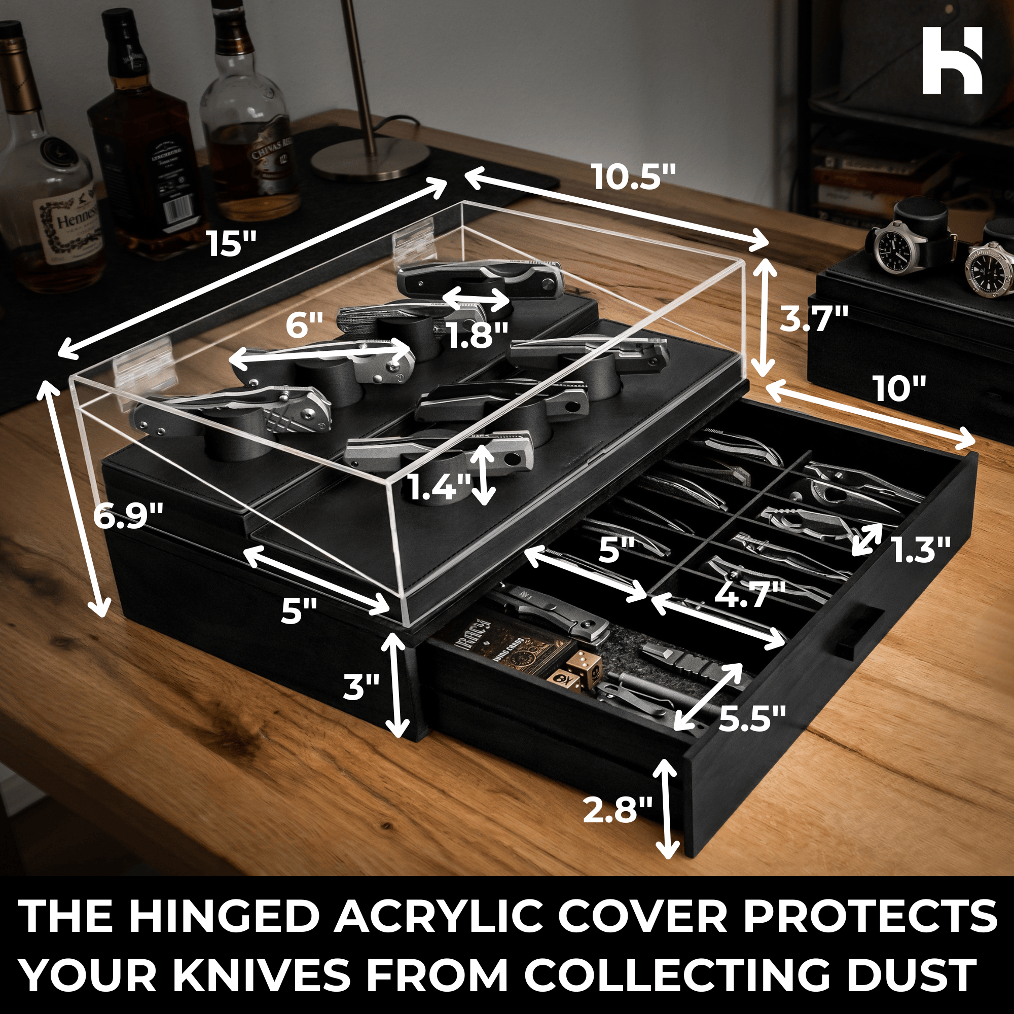Holme & Hadfield Knife Case The Armory Pro