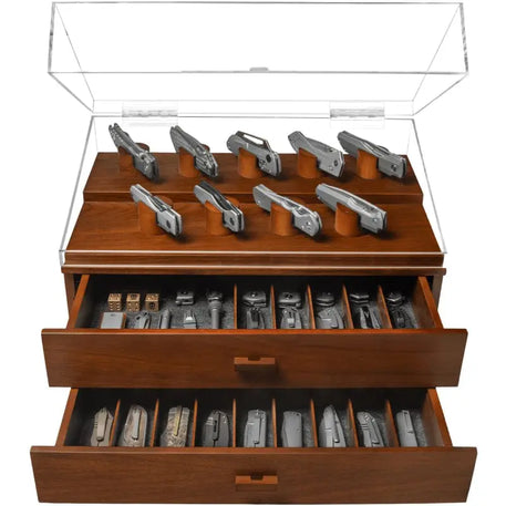 Holme & Hadfield Knife Case Walnut The Armada