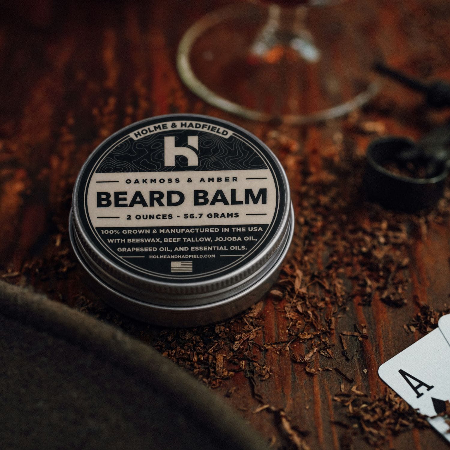 Holme & Hadfield Oakmoss & Amber Beard Balm