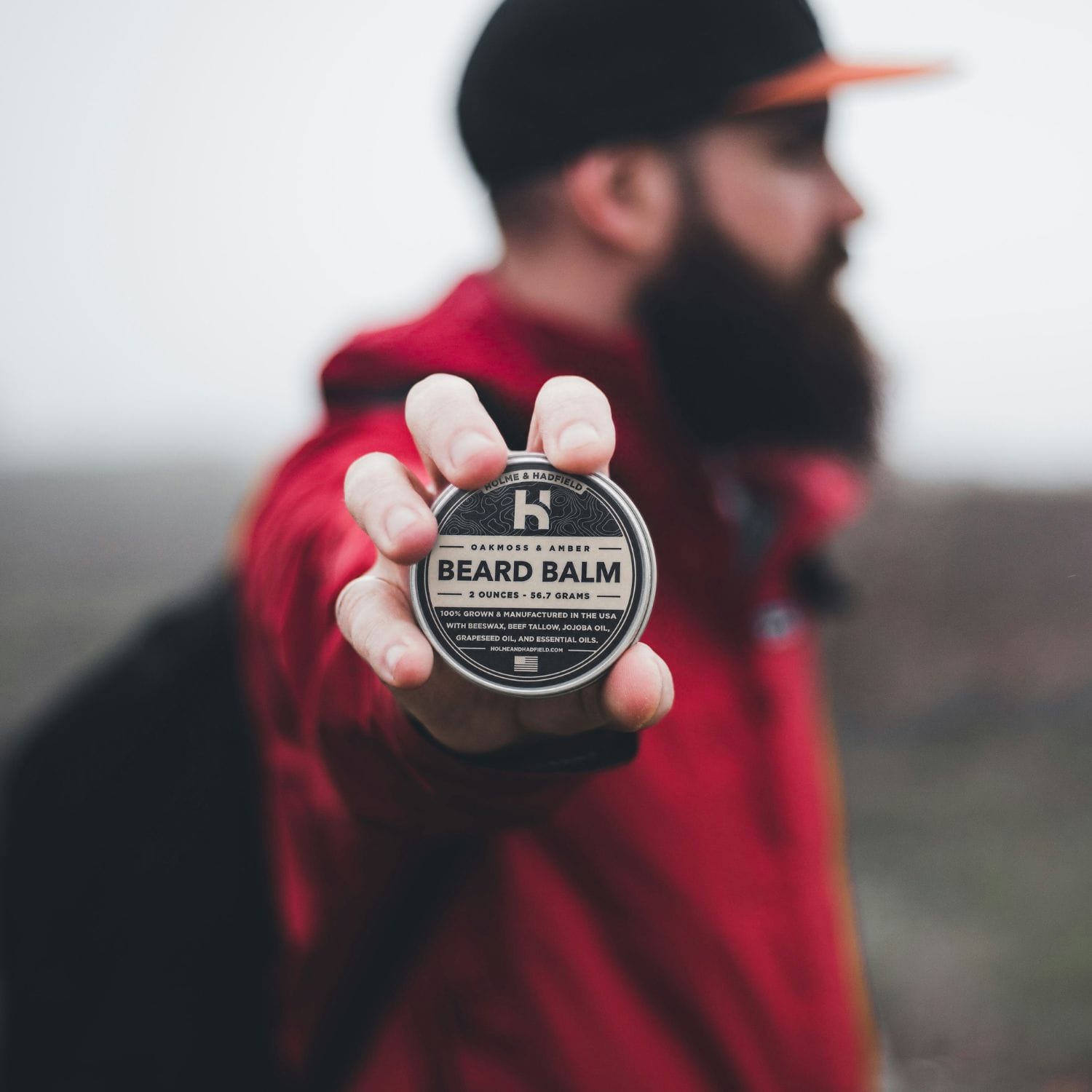 Holme & Hadfield Oakmoss & Amber Beard Balm