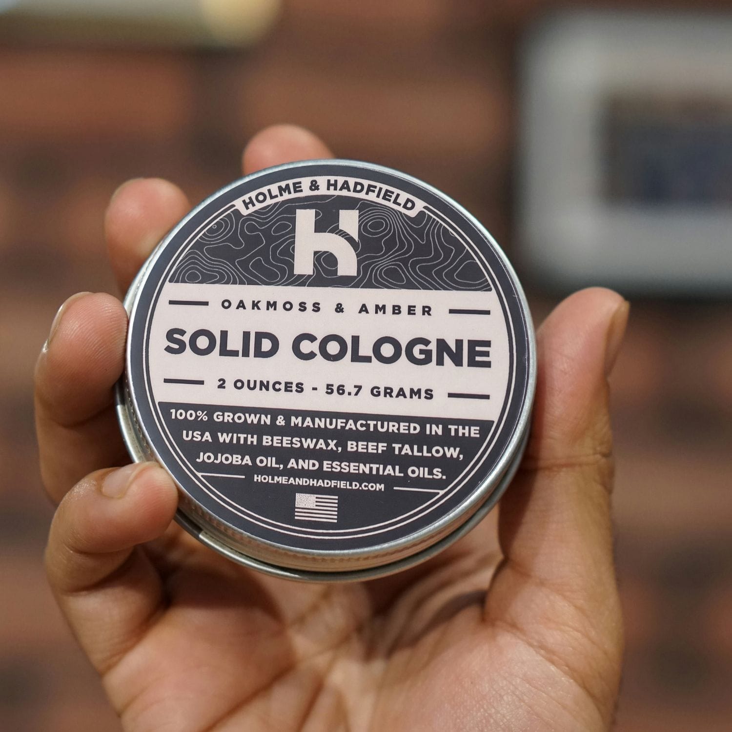 Holme & Hadfield Oakmoss & Amber Solid Cologne