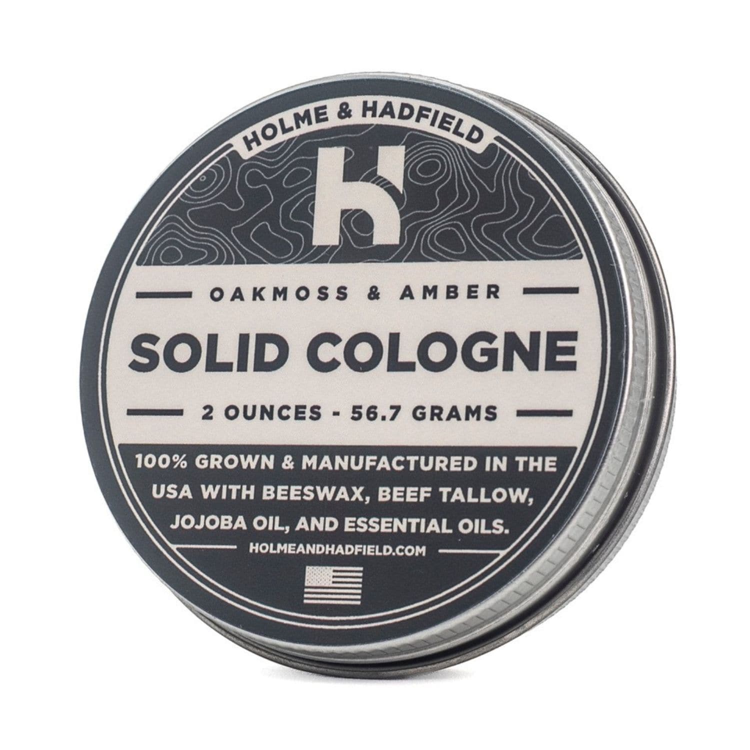Holme & Hadfield Oakmoss & Amber Solid Cologne