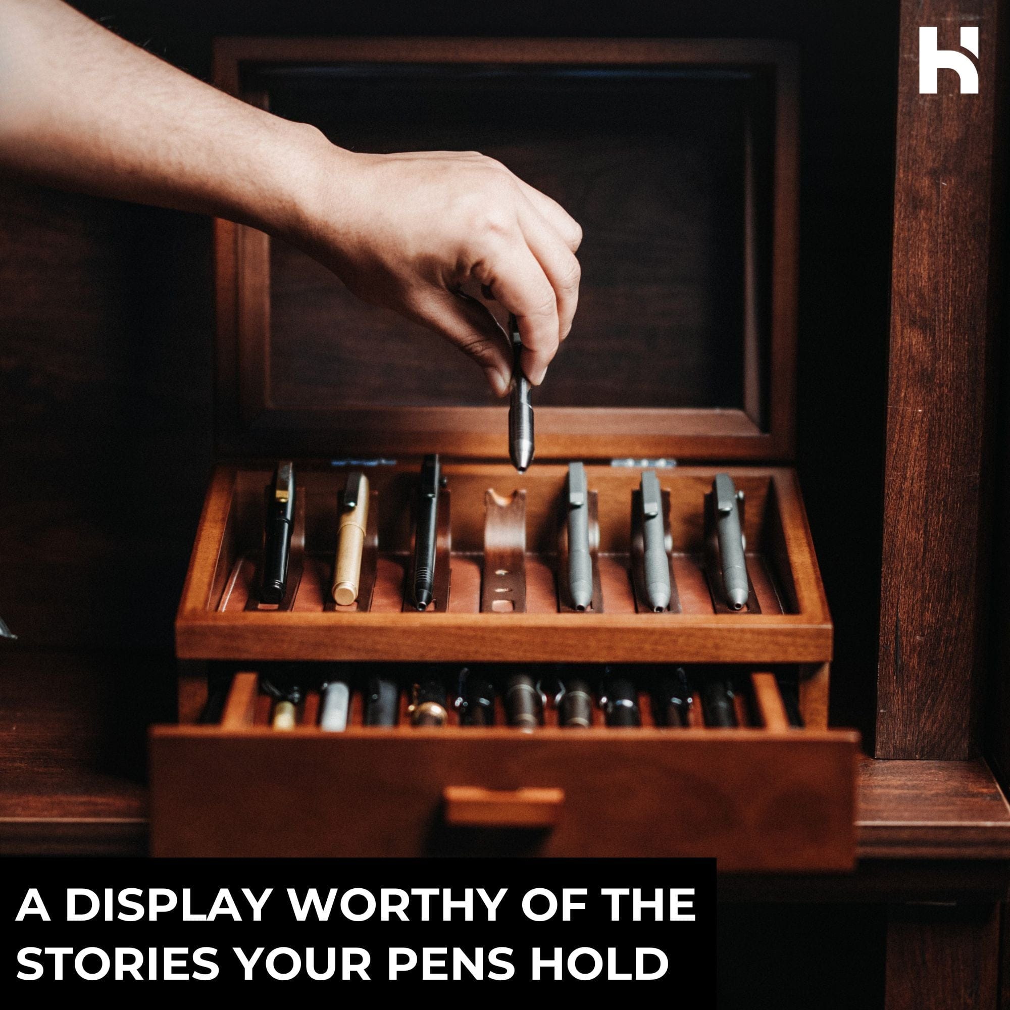 Holme & Hadfield Pen Case The Pen Deck