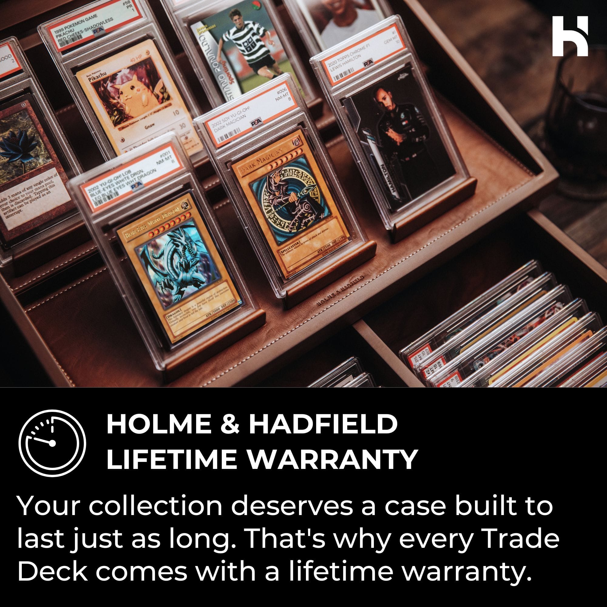 Holme & Hadfield Trading Card Display Case The Trade Deck