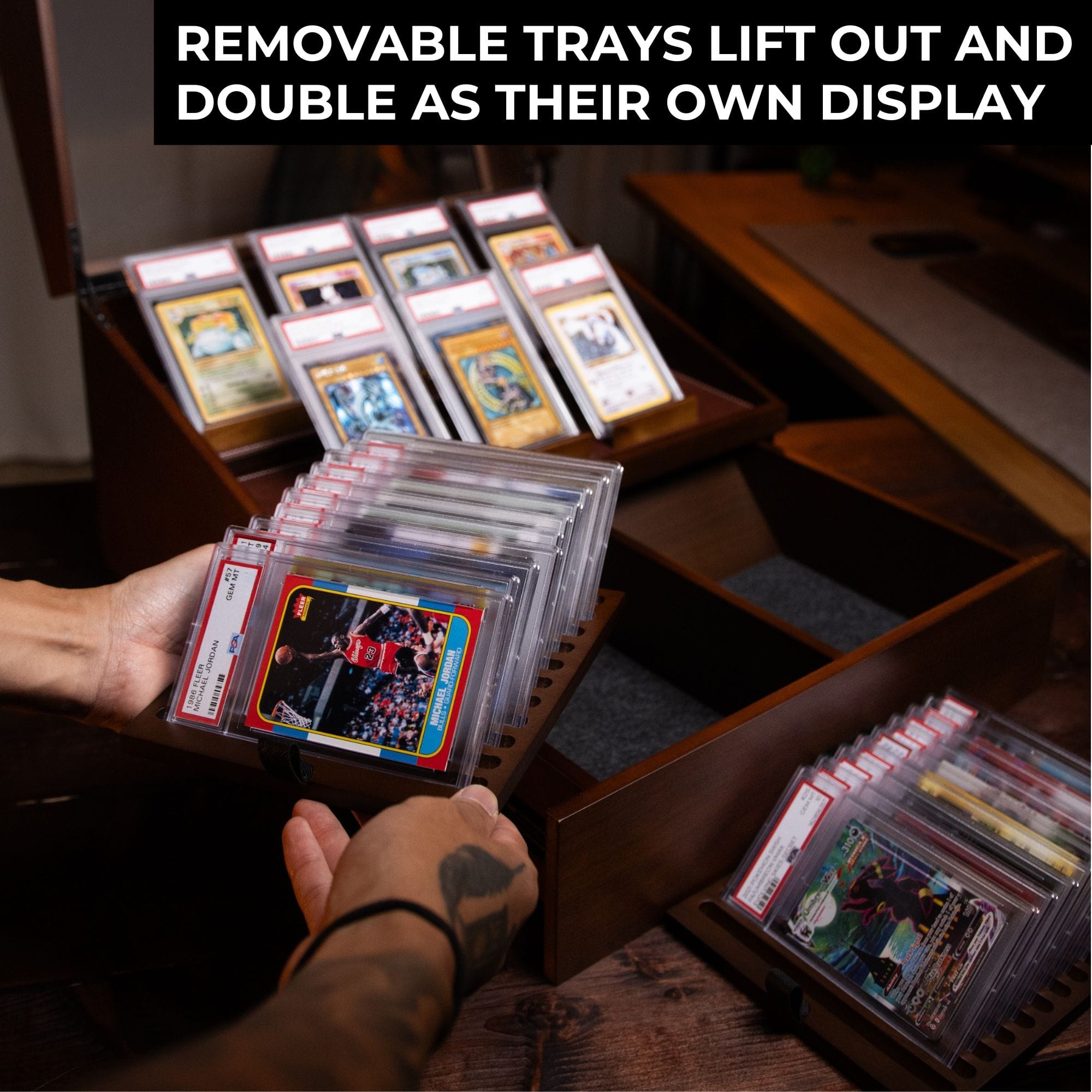 Holme & Hadfield Trading Card Display Case The Trade Deck