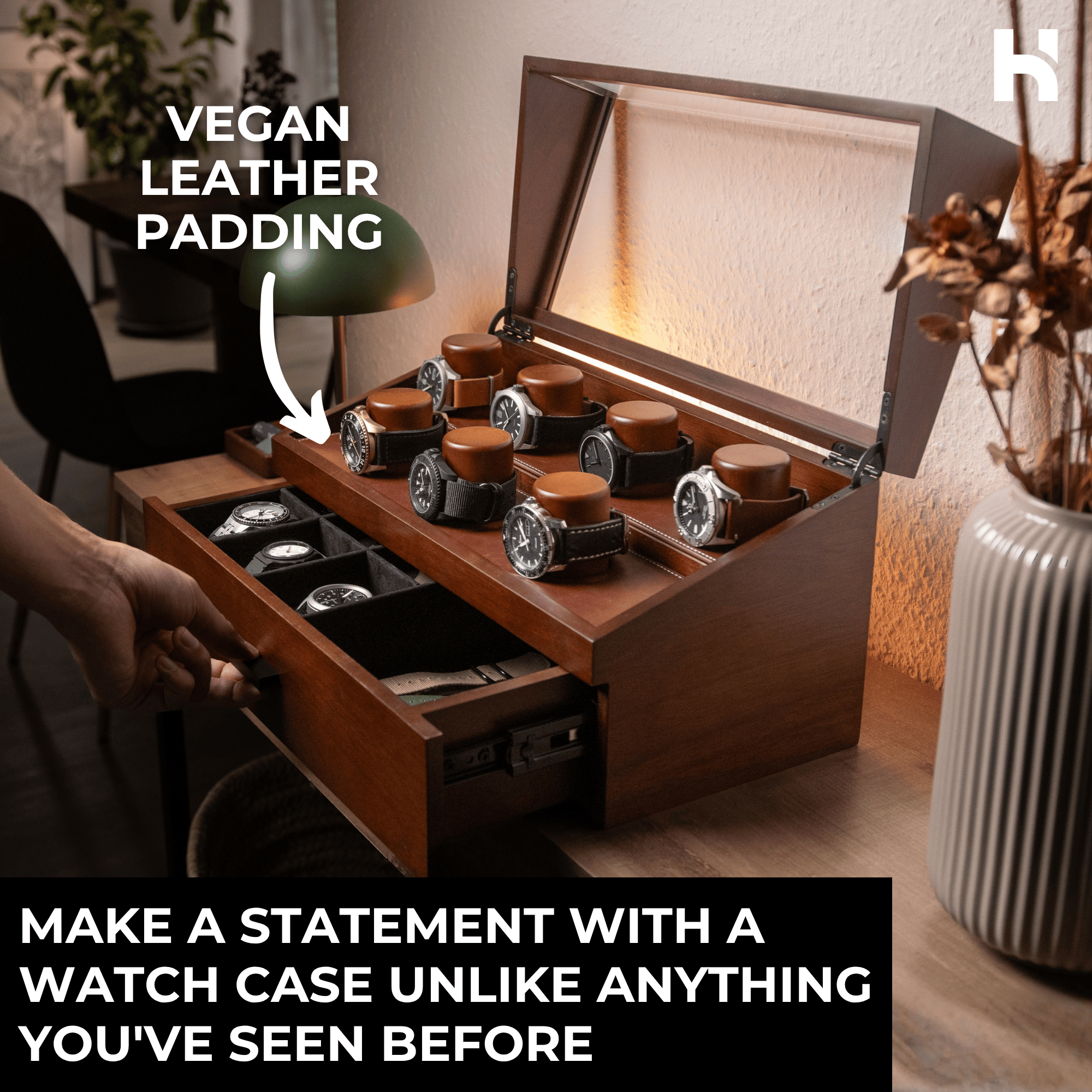 Holme & Hadfield Watch Case The Collector