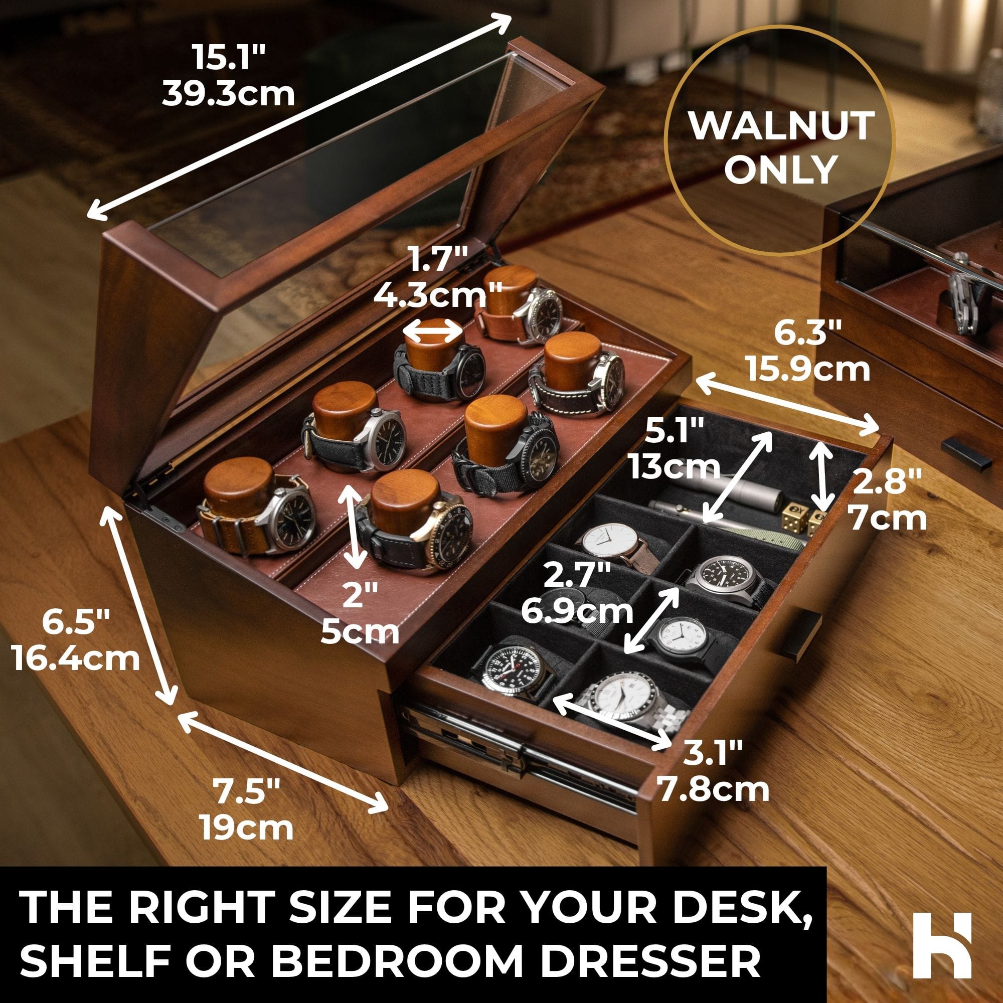 Holme & Hadfield Watch Case The Collector