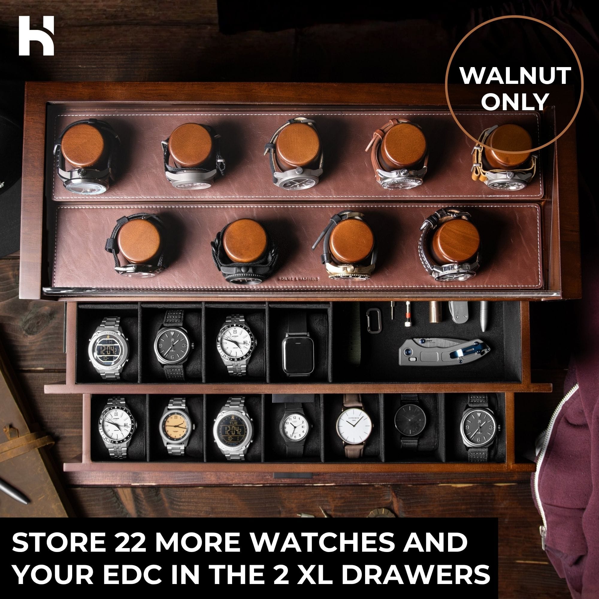 Holme & Hadfield Watch Case The Legacy