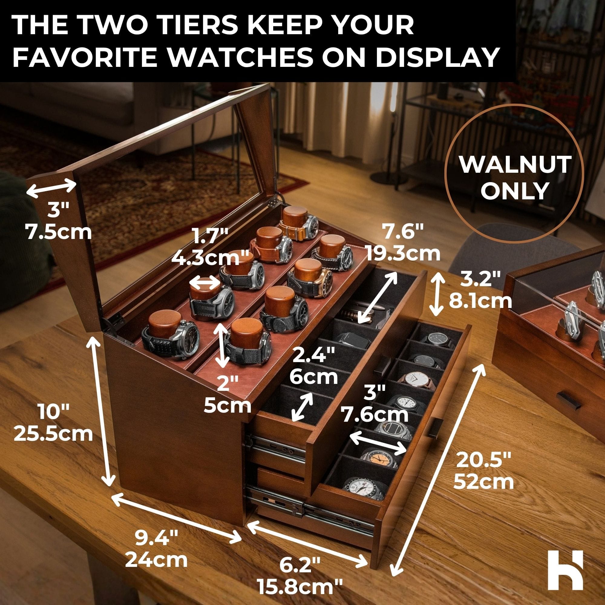 Holme & Hadfield Watch Case The Legacy