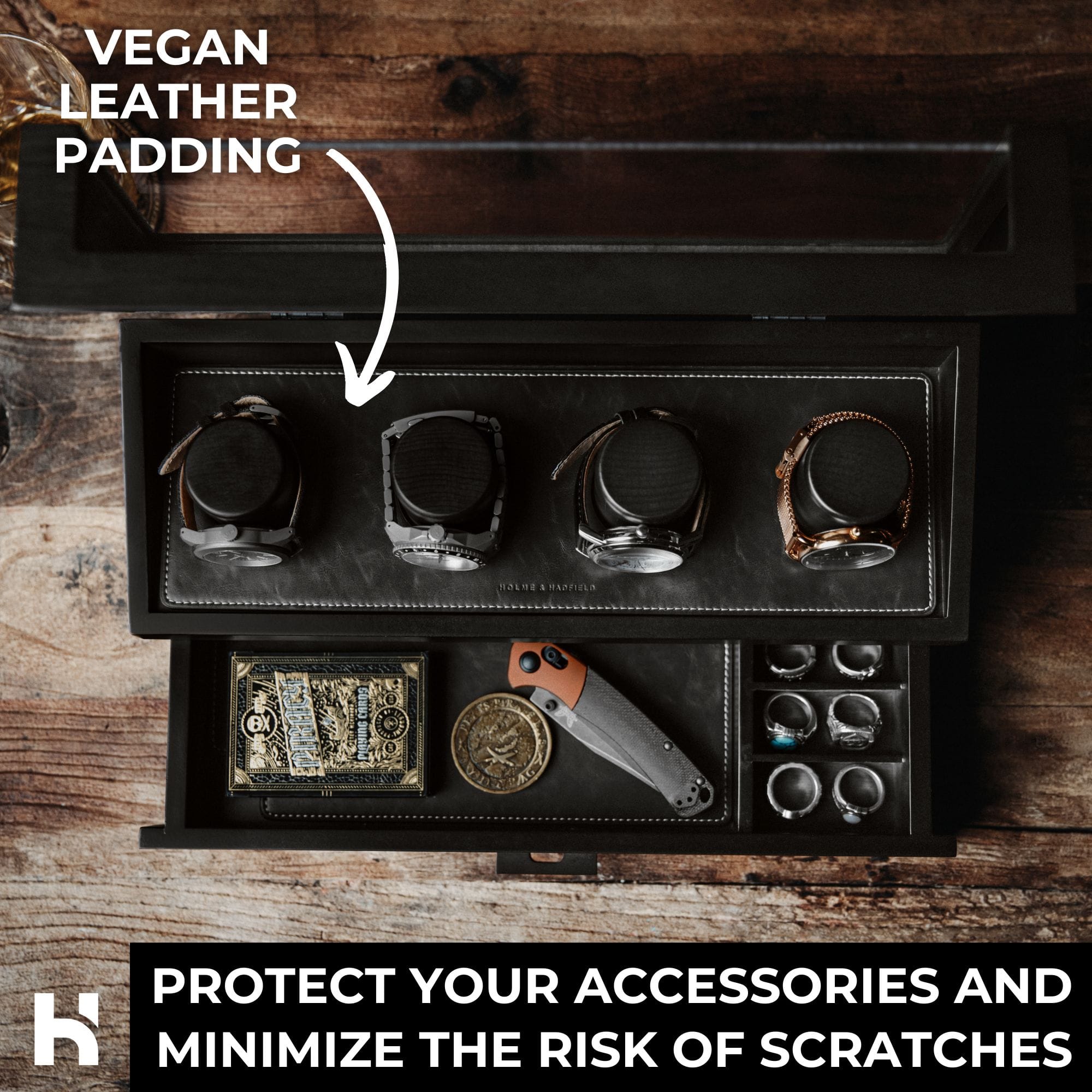 Holme & Hadfield Watch Case The Watch Deck