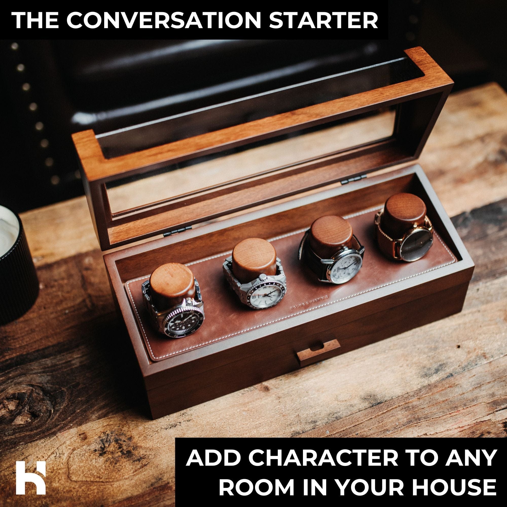 Holme & Hadfield Watch Case Watch Deck Pro